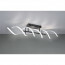 LED Plafondlamp - Plafondverlichting - Trion Sarina - 41W - Aanpasbare Kleur - Dimbaar - Rechthoek - Geborsteld Zilver - Aluminium 7