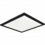 LED Plafondlamp - Plafondverlichting - Trion Tirus - 14W - Aanpasbare Kleur - Vierkant - Mat Zwart - Aluminium 2