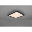 LED Plafondlamp - Plafondverlichting - Trion Tirus - 14W - Aanpasbare Kleur - Vierkant - Mat Zwart - Aluminium 4
