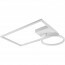 LED Plafondlamp - Plafondverlichting - Trion Viyona - 24W - Natuurlijk Wit 4000K - Vierkant - Mat Wit - Aluminium 4