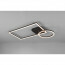 LED Plafondlamp - Plafondverlichting - Trion Viyona - 24W - Warm Wit 3000K - Vierkant - Mat Zwart - Aluminium 9