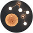 LED Plafondlamp - Plafondverlichting - Trion Zion - 42W - Aanpasbare Kleur - Dimbaar - Rond - Mat Zwart - Metaal 3