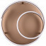 LED Plafondlamp - Trion Renie - 58W - Warm Wit 3000K - Dimbaar - Rond - Coffee - Metaal 3