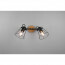LED Plafondspot - Trion Jamina - E27 Fitting - 2-lichts - Rond - Mat Zwart - Aluminium 6