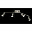 LED Plafondspot - Trion Nimo - GU10 Fitting - 12W - Warm Wit 3000K - 4-lichts - Rechthoek - Mat Nikkel - Aluminium 2