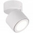 LED Plafondspot - Trion Tarus - 4W - Warm Wit 3000K - 1-lichts - Rond - Mat Wit - Aluminium 4