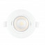 LED Spot - Inbouwspot - Aigi Lola - 7W - Warm Wit 3000K - Rond - Mat Wit - Aluminium 5