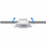 LED Spot - Inbouwspot - Aigi Nilona - 5W - Natuurlijk Wit 4000K - Rond - Kantelbaar - Mat Wit - Aluminium 4