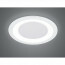 LED Spot - Inbouwspot - Trion Cynomi - 10W - Warm Wit 3000K - Rond - Mat Wit - Kunststof - Ø140mm 7