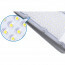 LED Straatlamp - Aigi Animo - 100W - Helder/Koud Wit 6500K - Waterdicht IP65 - Mat Grijs - Aluminium 6