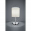 LED Tafellamp - Tafelverlichting - Trion Jiron - E14 Fitting - Rond - Mat Wit - Aluminium 2