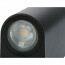 LED Tuinverlichting - Buitenlamp - Prixa Hoptron - Up en Down - GU10 Fitting - Rond - Mat Zwart - Aluminium - Philips - CorePro 827 36D - 5W - Warm Wit 2700K - Dimbaar 6