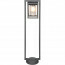 LED Tuinverlichting met Dag en Nacht Sensor - Staande Buitenlamp - Trion Lunka XL - E27 Fitting - Spatwaterdicht IP44 - Rechthoek - Mat Antraciet - Aluminium 2
