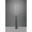 LED Tuinverlichting - Staande Buitenlamp - Trion Mitchi XL - 16W - Warm Wit 3000K - Rechthoek - Mat Antraciet - Aluminium 8