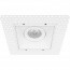 PHILIPS HUE - LED Spot Set GU10 - White Ambiance - Bluetooth - Pragmi Nivas Pro - Inbouw Vierkant - Mat Wit - Trimless - Kantelbaar - 150mm 6