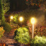 PHILIPS - LED Tuinverlichting - Staande Buitenlamp - CorePro Lustre 827 P45 FR - Kayo 3 - E27 Fitting - 5.5W - Warm Wit 2700K - Rond - RVS 2
