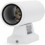 PHILIPS - LED Tuinverlichting - Wandlamp Buiten - CorePro 840 36D - Aigi Wally Up and Down - GU10 Fitting - 9.2W - Natuurlijk Wit 4000K - Rond - Mat Wit - Aluminium 4