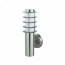 PHILIPS - LED Tuinverlichting - Wandlamp Buiten - CorePro LEDbulb 827 A60 - Nalid 2 - E27 Fitting - 5.5W - Warm Wit 2700K - Rond - RVS