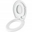 WC Bril - Toiletbril met Verkleiner - Kinder Toiletzitting - Softclose - Quickrelease - Afklikbaar - Wit 2