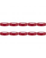 Isolatietape 10 Pack - Yurga - Rood - 20mmx20m