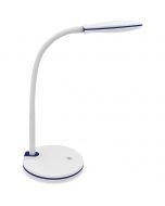 LED Bureaulamp - Brinton - 4.5W 350lm - Helder/Koud Wit 5000K - Dimbaar - Wit