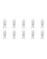 LED Lamp 10 Pack - Aigi - G9 Fitting - 2.5W - Warm Wit 3000K | Vervangt 25W