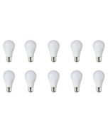 LED Lamp 10 Pack - E27 Fitting - 10W Dimbaar - Warm Wit 3000K