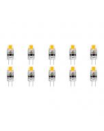 LED Lamp 10 Pack - G4 Fitting - Dimbaar - 2W - Helder/Koud Wit 6000K | Vervangt 20W