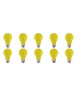 LED Lamp 10 Pack - Specta - Geel Gekleurd - E27 Fitting - 3W