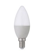 LED Lamp - E14 Fitting - 6W - Helder/Koud Wit 6400K