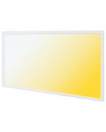 LED Paneel 30x60 - Velvalux Lumis - LED Paneel Systeemplafond - Aanpasbare Kleur CCT - 24W - Inbouw - Rechthoek - Wit - Flikkervrij