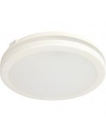 LED Plafondlamp - Kozolux Scarly - 30W 2700lm - Helder/Koud Wit 6400K - IP65 - Rond - Wit