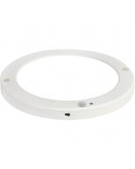 LED Plafondlamp met Bewegingssensor + Dag en Nacht Sensor - 18W - Helder/Koud Wit 6500K - 360° Zichthoek - Opbouw/Inbouw - Rond - Mat Wit