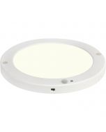 LED Plafondlamp met Bewegingssensor + Dag en Nacht Sensor - 18W - Natuurlijk Wit 4000K - 360° Zichthoek - Opbouw/Inbouw - Rond - Mat Wit