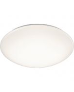 LED Plafondlamp met Bewegingssensor - Trion Poly - Opbouw Rond 12W - Spatwaterdicht IP44 - Warm Wit 3000K - 360° - Mat Wit