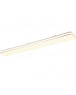 LED Plafondlamp - Plafondverlichting - Trion Lana - 46W - Warm Wit 3000K - Dimbaar - Rechthoek - Wit - Kunststof 1