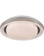 LED Plafondlamp - Plafondverlichting - Trion Unvino - 10W - Aanpasbare Kleur - Rond - Mat Wit - Kunststof