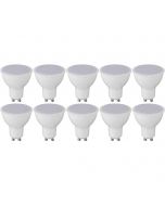 LED Spot 10 Pack - GU10 Fitting - 4W - Helder/Koud Wit 6400K