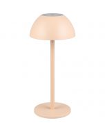 LED Tafellamp - Trion Rado - 1.7W - Warm Wit 3000K - Oplaadbare batterijen - Taupe - Kunststof 1