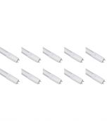 LED TL Buis T8 10 Pack - Aigi - 60cm 10W - Helder/Koud Wit 6400K