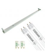 OSRAM - LED TL Armatuur met T8 Buis - SubstiTUBE Value EM 865 - Aigi Dybolo - 120cm Dubbel - 32.4W - Helder/Koud Wit 6500K