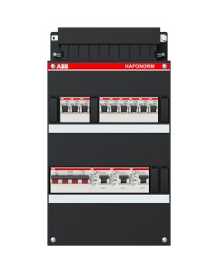 ABB Groepenkast Hafonorm - 3F 9x16A 3x2P ALS + 4P HS HAD333333-222+H44 - 1SPF006905F0738