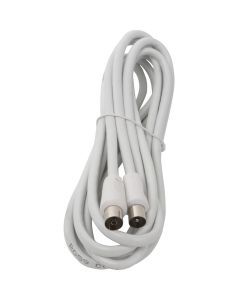 Coax Kabel - Aigi Crito - 3 Meter - Rechte Connectoren - Wit