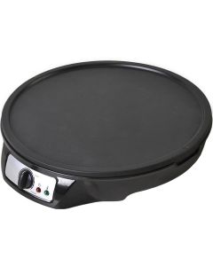 Crepe Maker - Aigi Mobita - Pannenkoekenmaker - Instelbare Thermostaat - Zwart