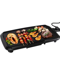 Grillplaat - Aigi Vrimo - 1800 Watt - Zwart