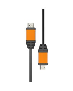 HDMI Kabel - Aigi Mixo - Versie 2.0 - 1.5 Meter - HDMI naar HDMI - 4K 60Hz - 3D 1080P FULL HD - 18.0 GBPS - High Speed Cable - Zwart