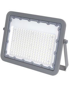 LED Bouwlamp - Aigi Zuino - 150 Watt - Helder/Koud Wit 6500K - Waterdicht IP65 - Kantelbaar - Mat Grijs - Aluminium