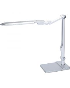 LED Bureaulamp - Aigi Marina - 9W - Aanpasbare Kleur - Dimbaar - Mat Zwart