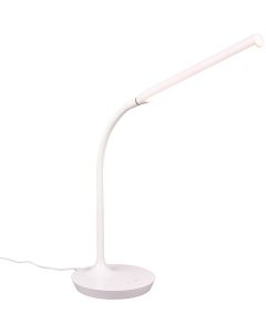 LED Bureaulamp - Tafelverlichting - Trion Root - 5W - Aanpasbare Kleur - Wit - Kunststof 1