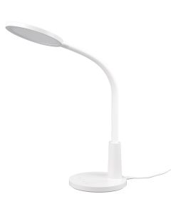 LED Bureaulamp - Trion Laly - 8.4W - Natuurlijk Wit 4000K - Timer - Aanraakschakelaar - Wit - Kunststof 1